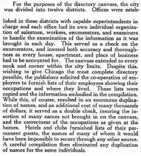 Information about the creation of the directory from page 7.